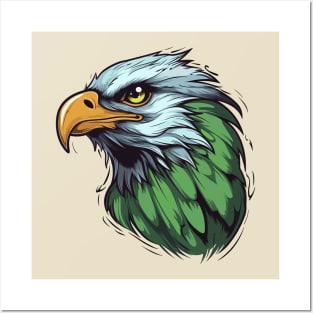 Eagles Head Posters and Art